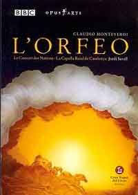 Copertina del DVD l'Orfeo recensito su Music on Tnt